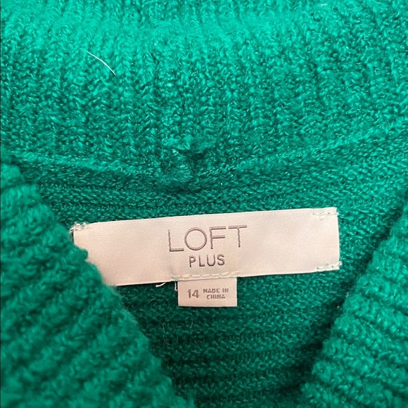 Loft Plus Cowl Neck Tunic Sweater - Picture 6 of 10